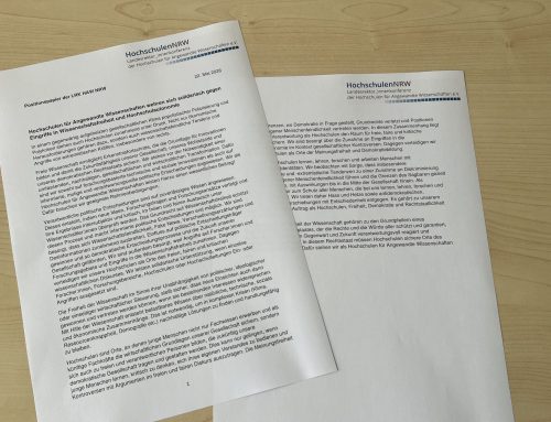 Solidarisch gegen Eingriffe in Wissenschaftsfreiheit und Hochschulautonomie